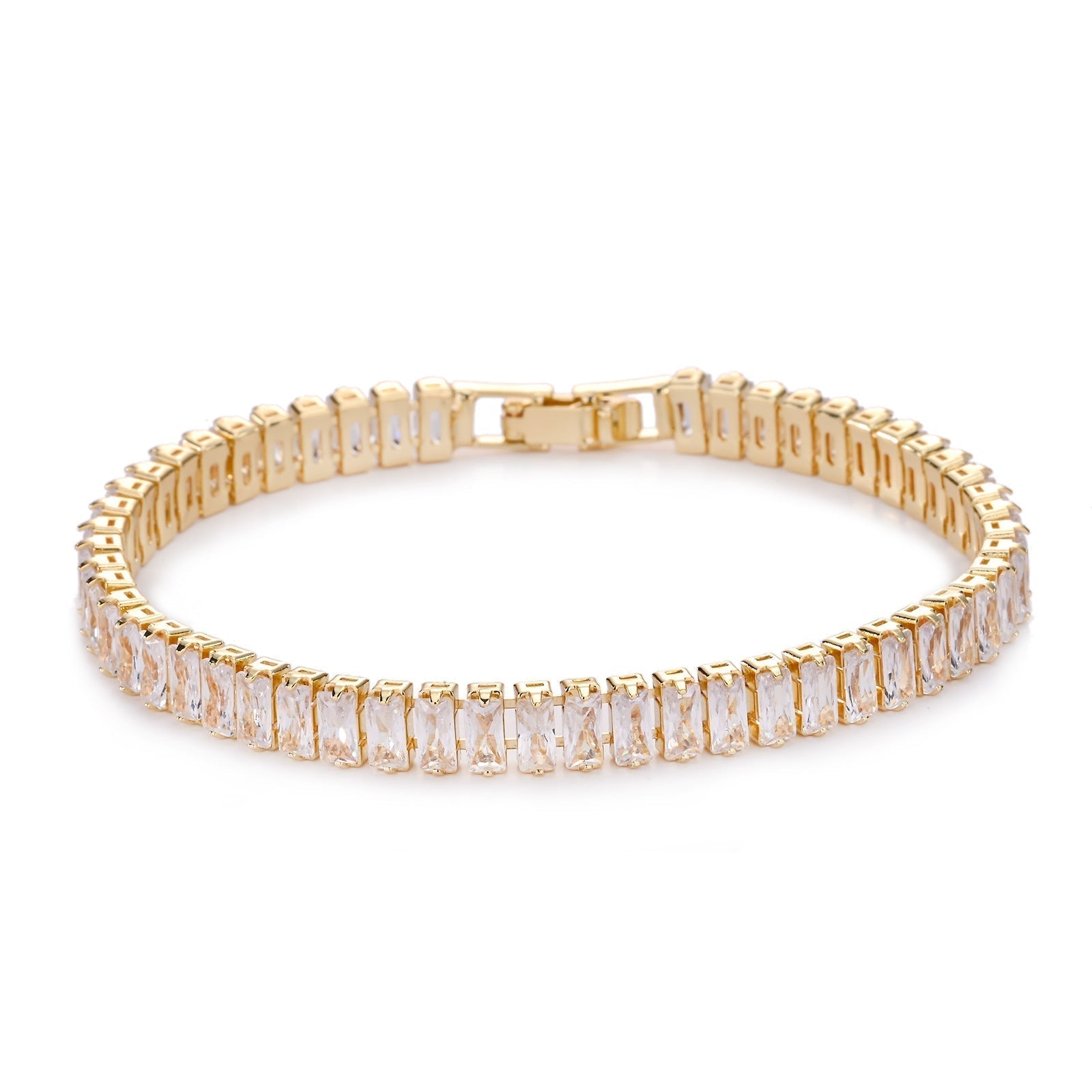 Vertéa Tennisarmband | Goud