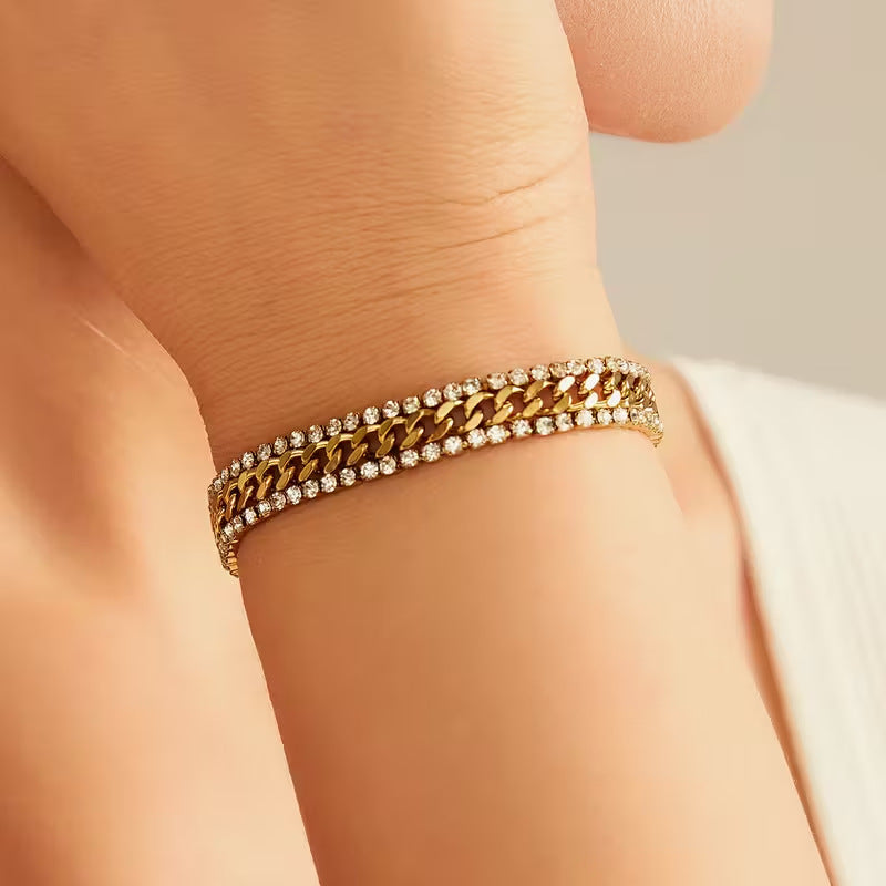Vela Armband | Goud