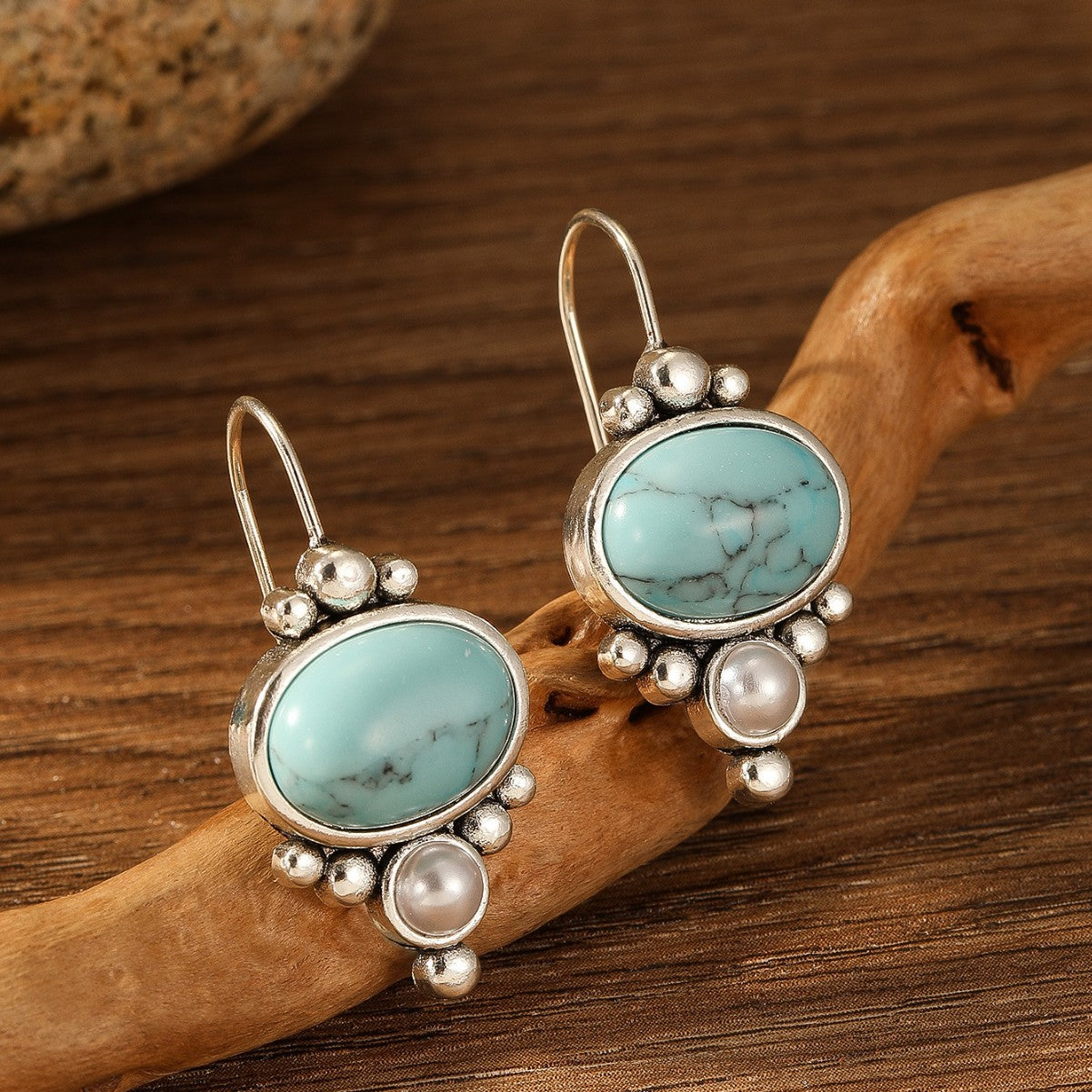 Briselle Shorelight Oorbellen | Witgoud