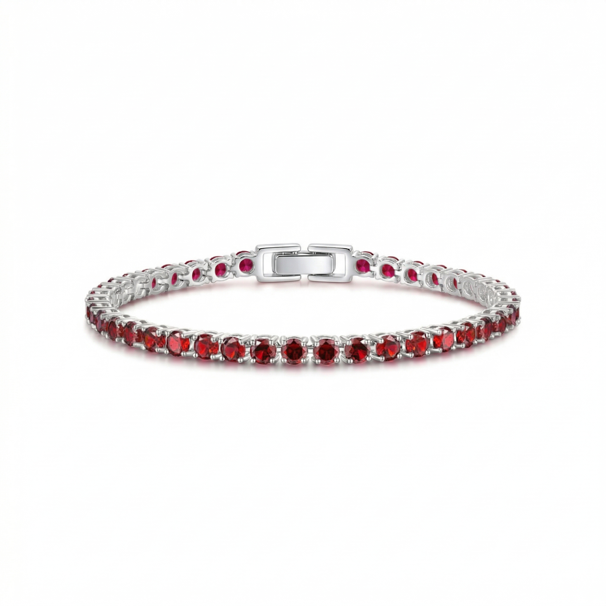 Ruby Tennisarmband | Witgoud