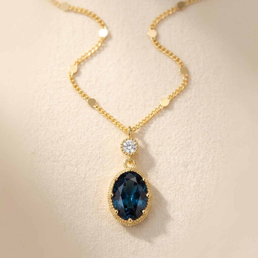 Thessia Lunebray Halsketting | Goud