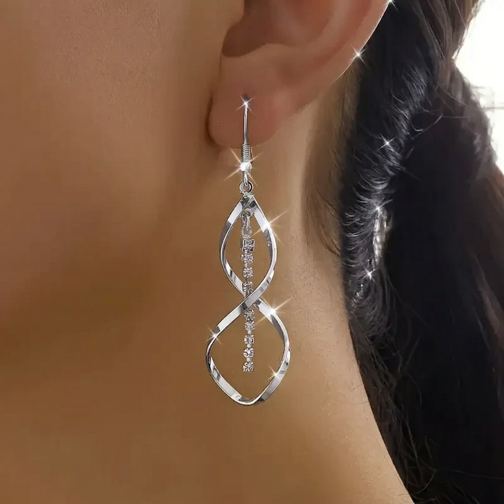 Sunbeam Spiral Oorbellen | Goud