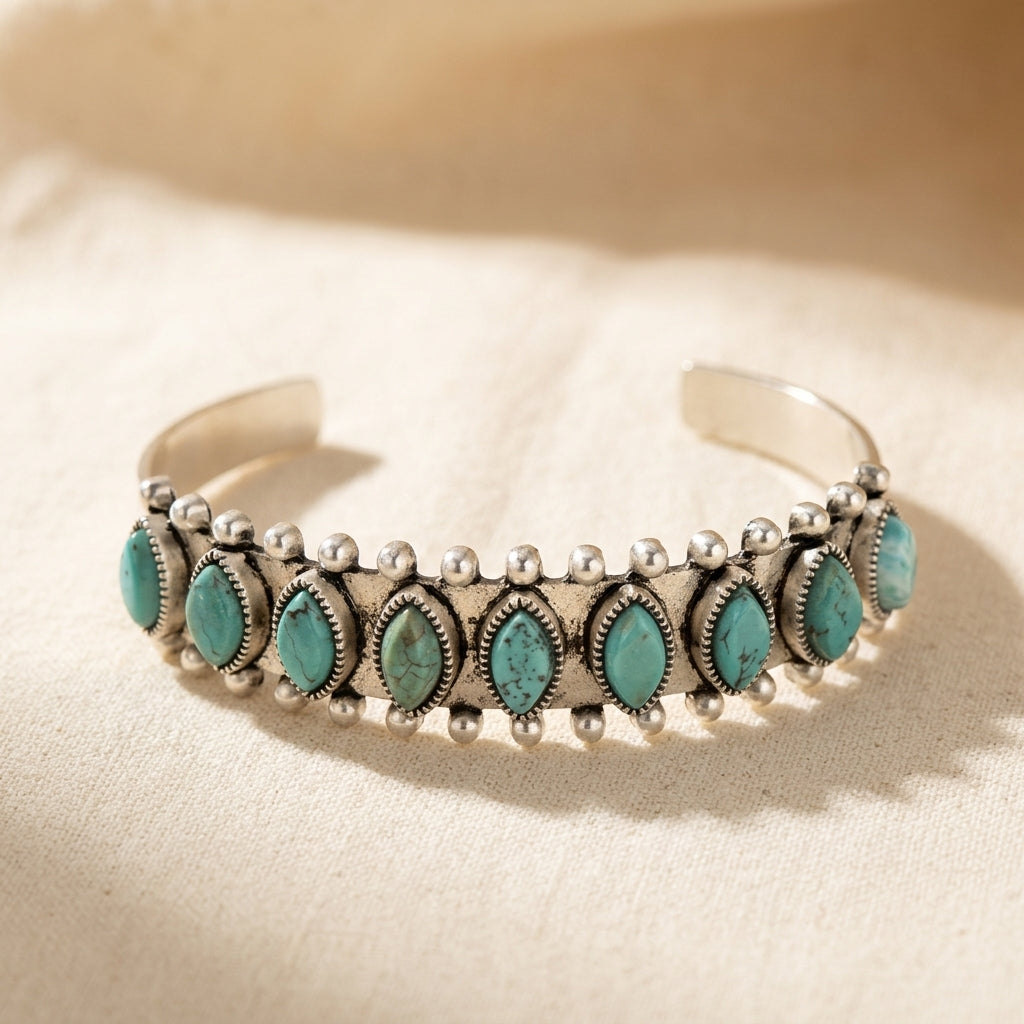 Azmira Turkis Cuff Armband | Witgoud