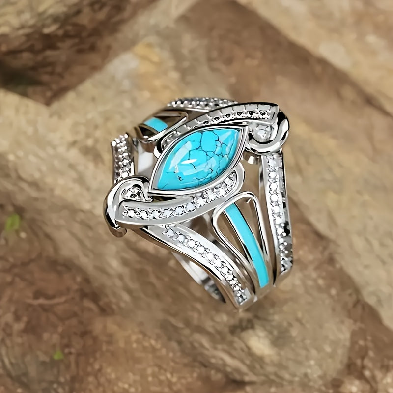 Turkse Marquis Statement Ring | Witgoud