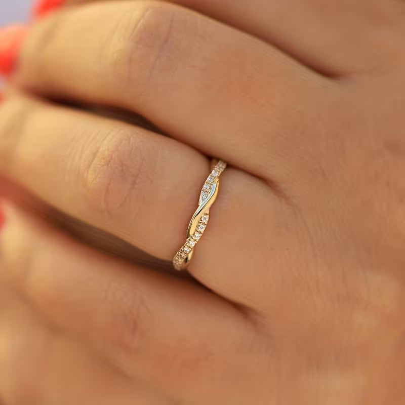 Tot Stil Accent Ring | Goud