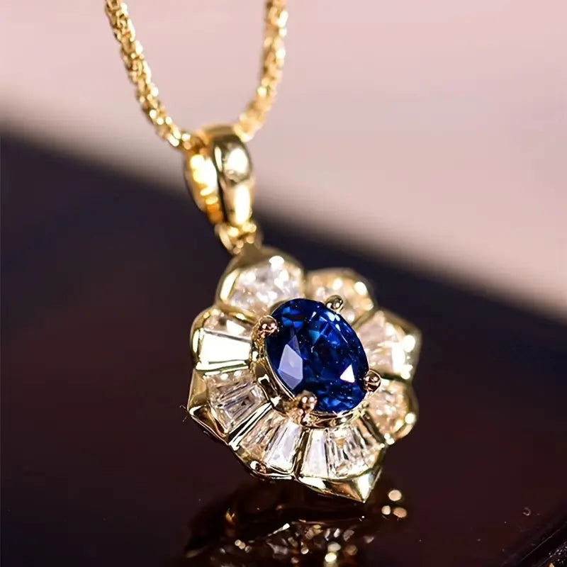 Kavella Noctazure Halsketting | Goud