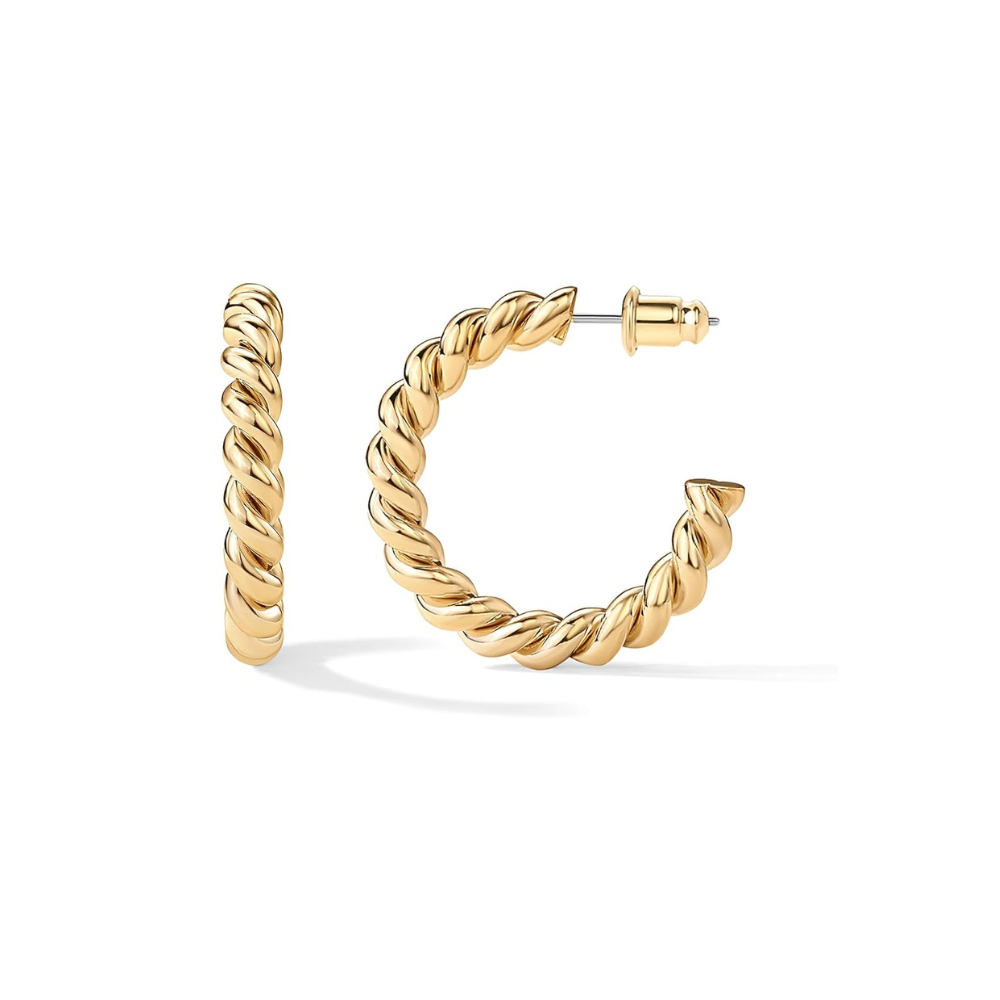 Sejltwist Oorbellen | Goud