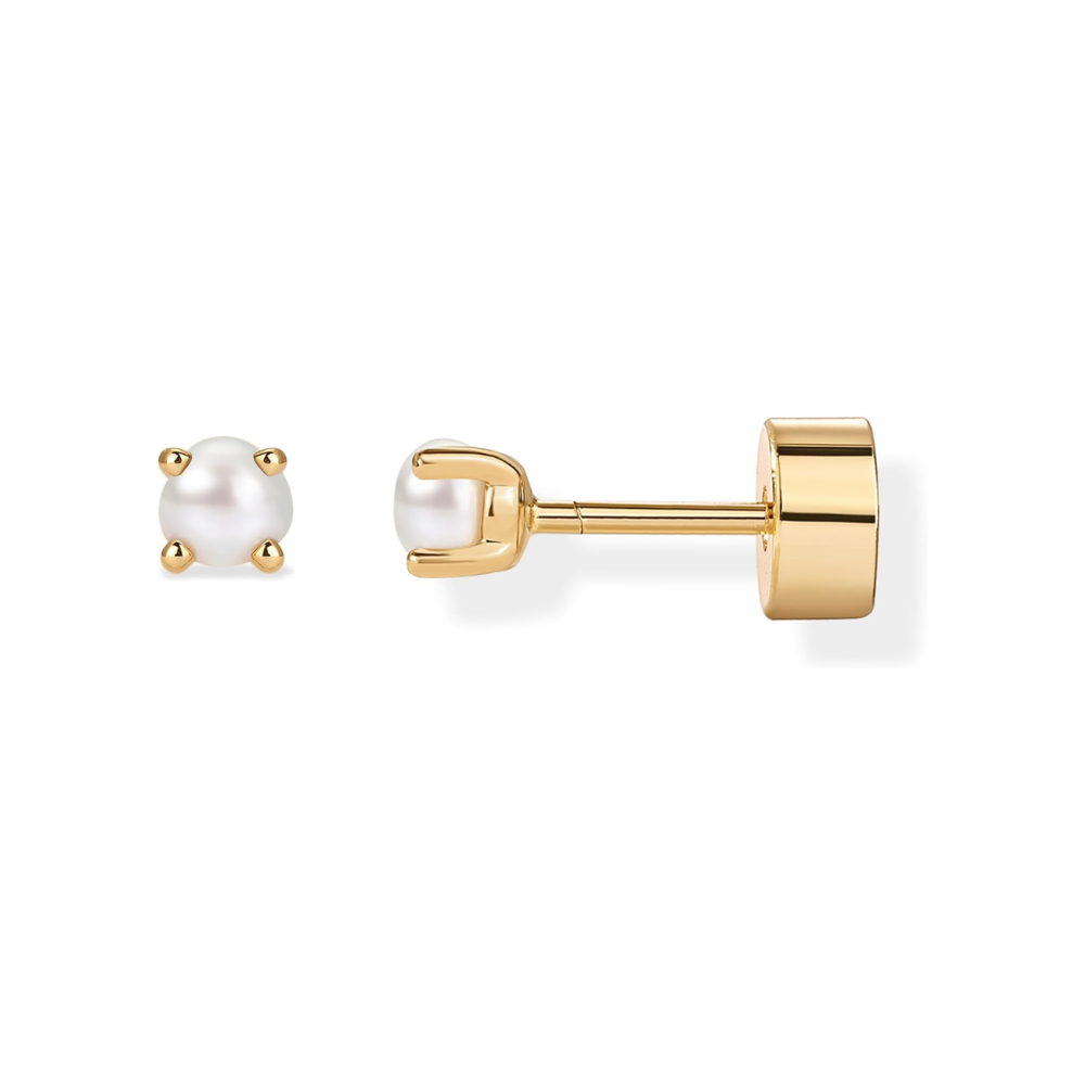 Delicate Parels Ørestickers | Goud