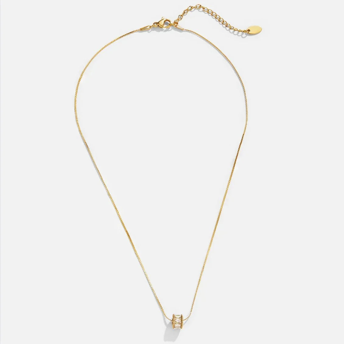 Elyna Poleret Fitting Halsketting | Goud