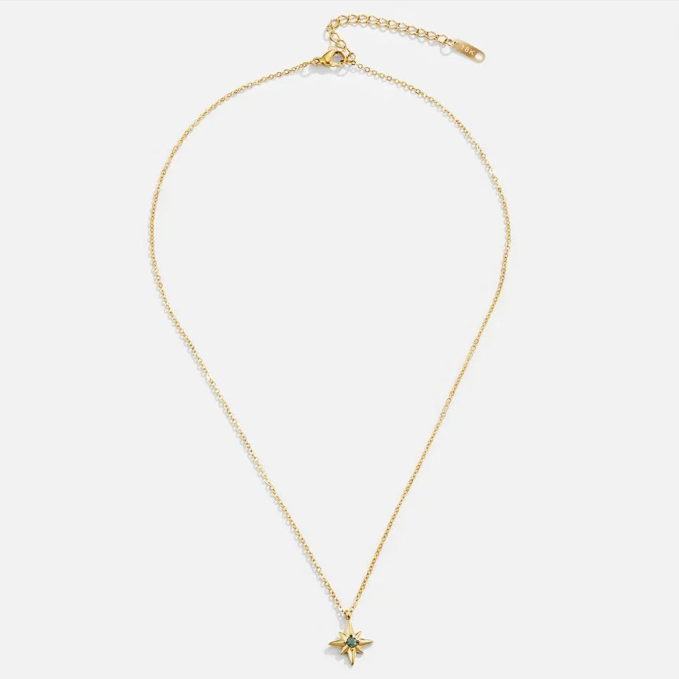 Estelle Celestial Gem Halsketting | Goud