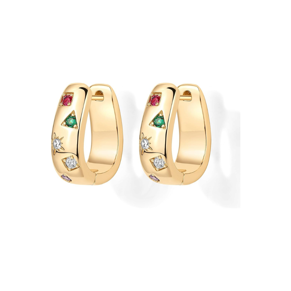 Colorwave Hoops | Goud