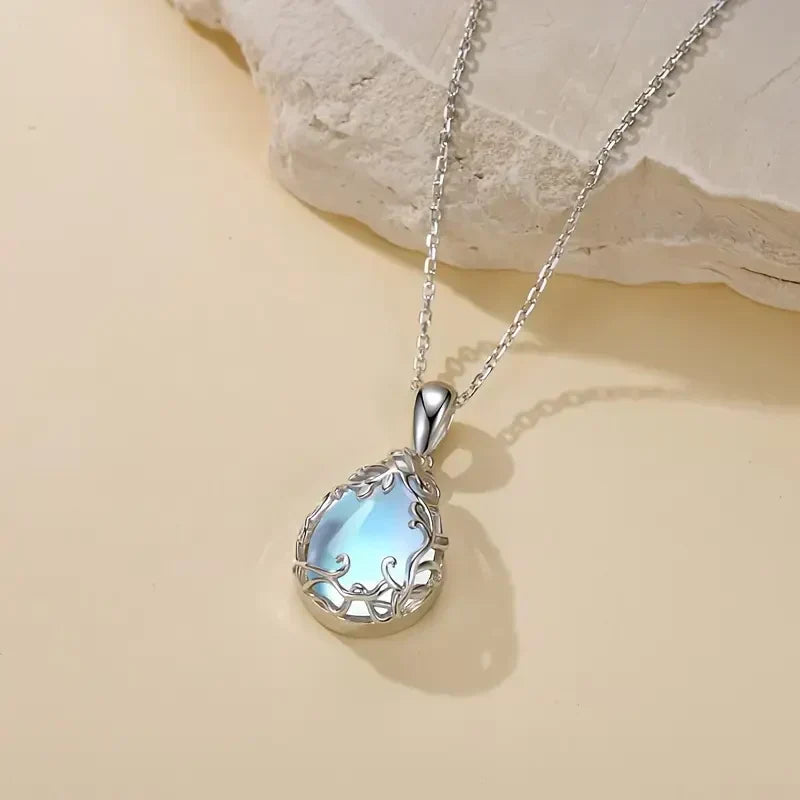 Måneskin Gletsjer Hanger Ketting | Witgoud
